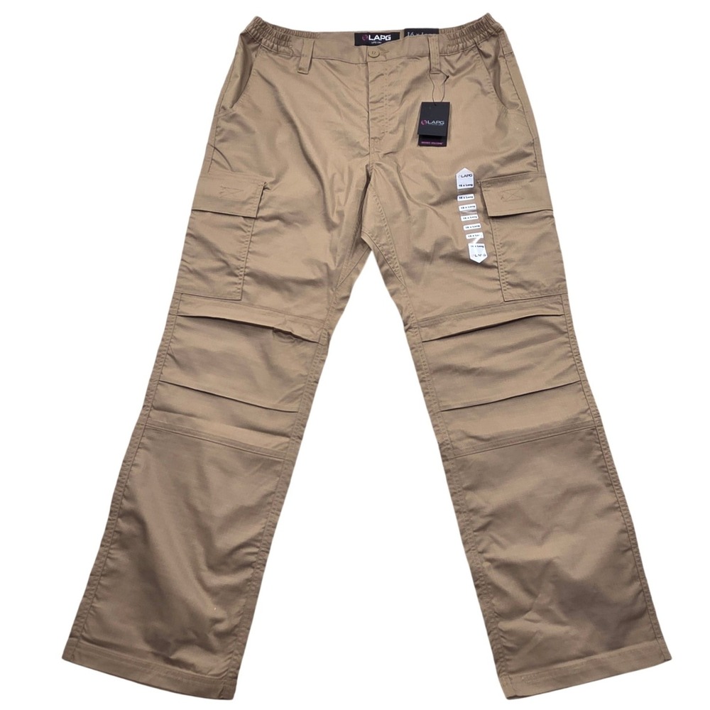 LA Police‎ Gear LAPG Stretch Core Cargo Pant Coyote Brown Womens 16 Long (34x33)
